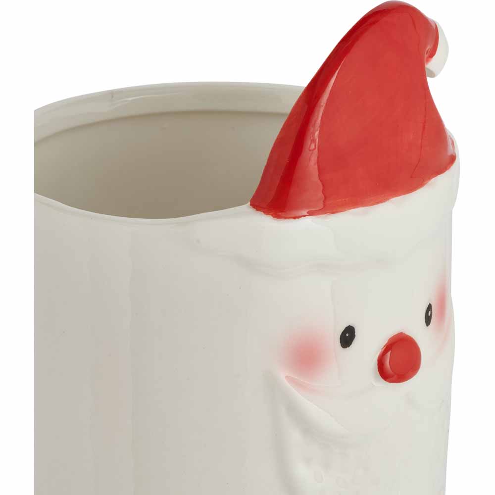 Wilko Father Christmas 3D Indoor Pot Image 2