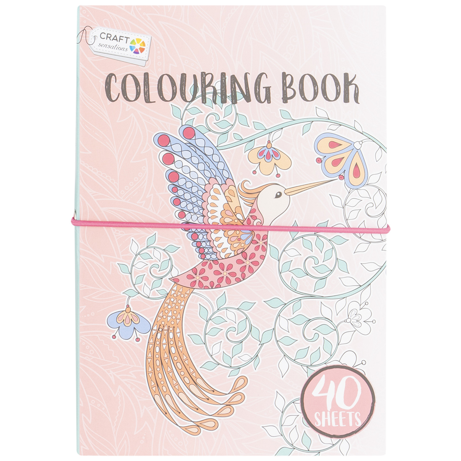 Craft Sensations Adult Colouring Book Image 2