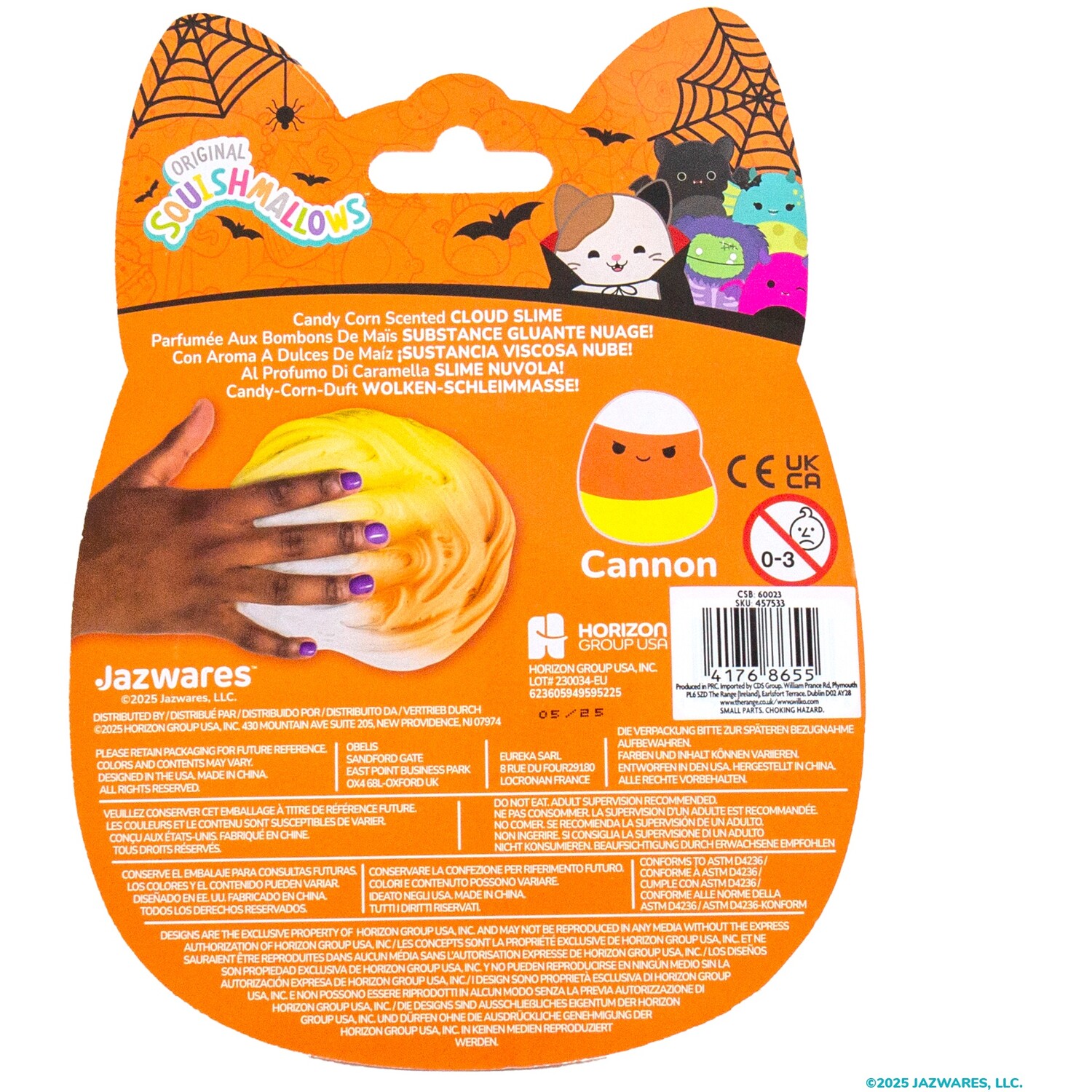 Squishmallows Halloween Blister Slime Image 8