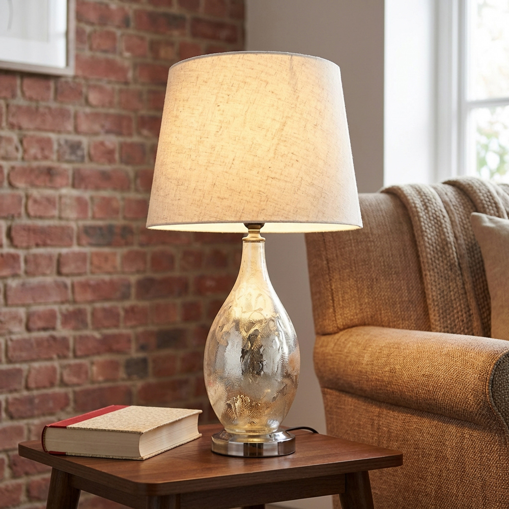 Cara Table Lamp Chrome Image 9
