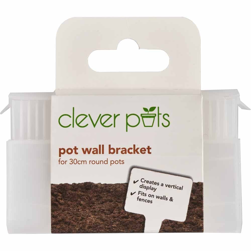 Clever Pots 30cm Round Pot Wall Bracket Image 3