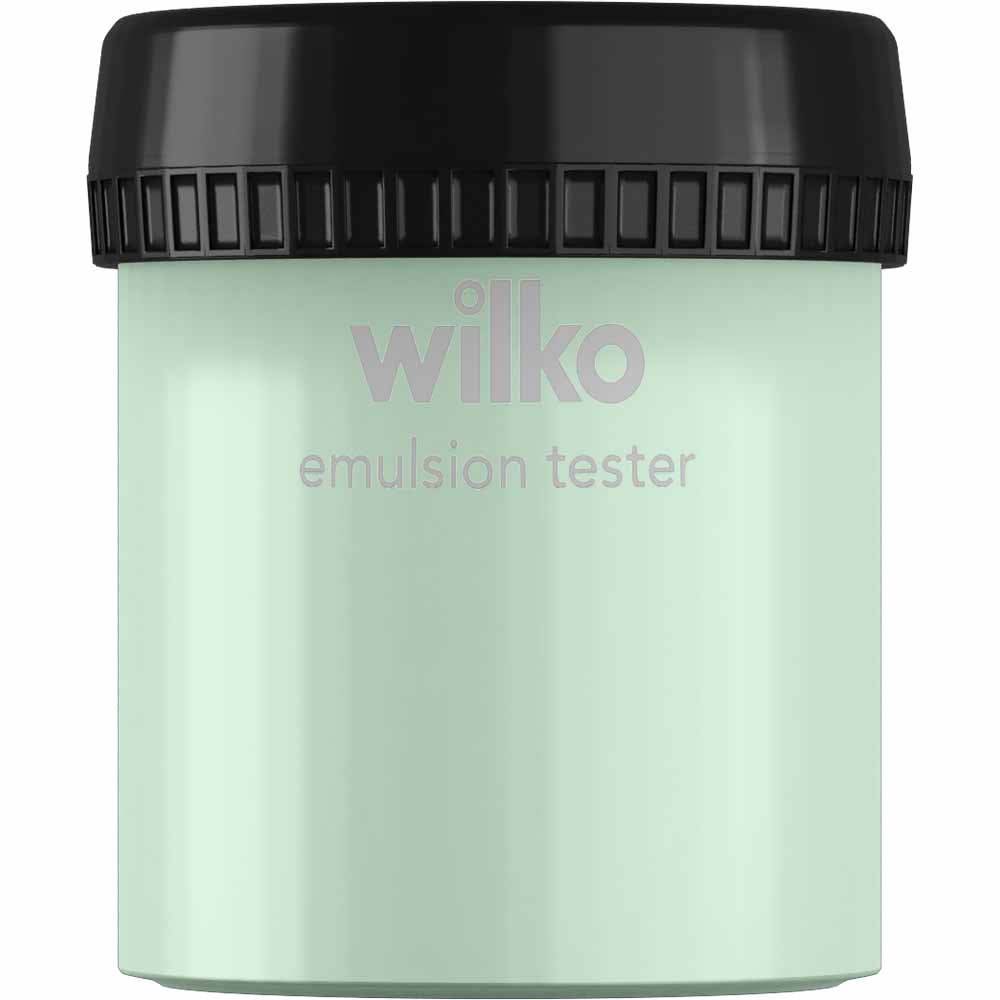 Wilko Cool Water Emulsion Paint Tester Pot 75ml Image 1