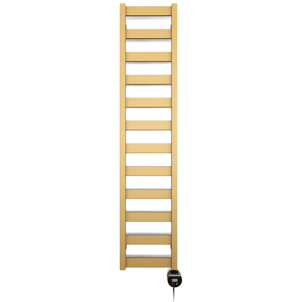 Terma Vivo Brass Electric Towel Rail with VEO Element Controller 1390 x 300mm Image 3
