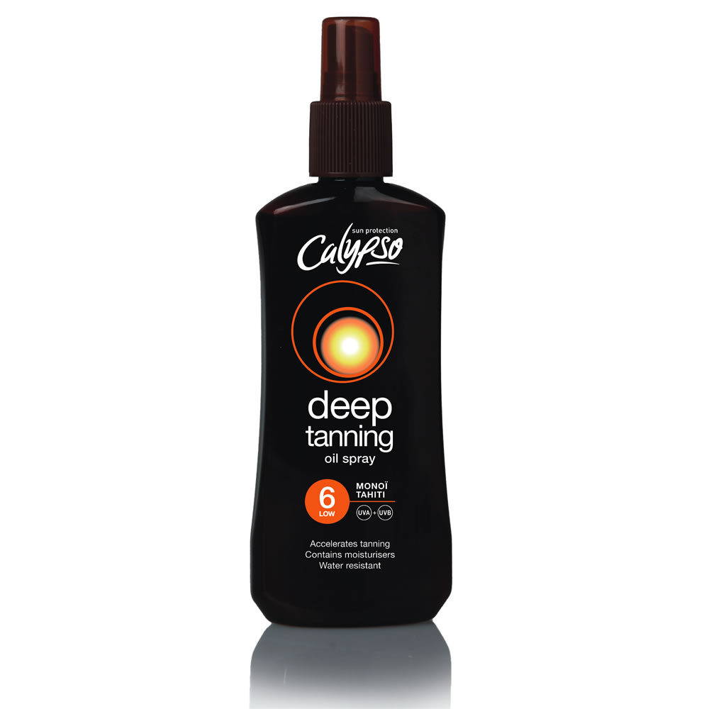 Calypso Deep Tanning Oil Spray SPF 6 200ml Image