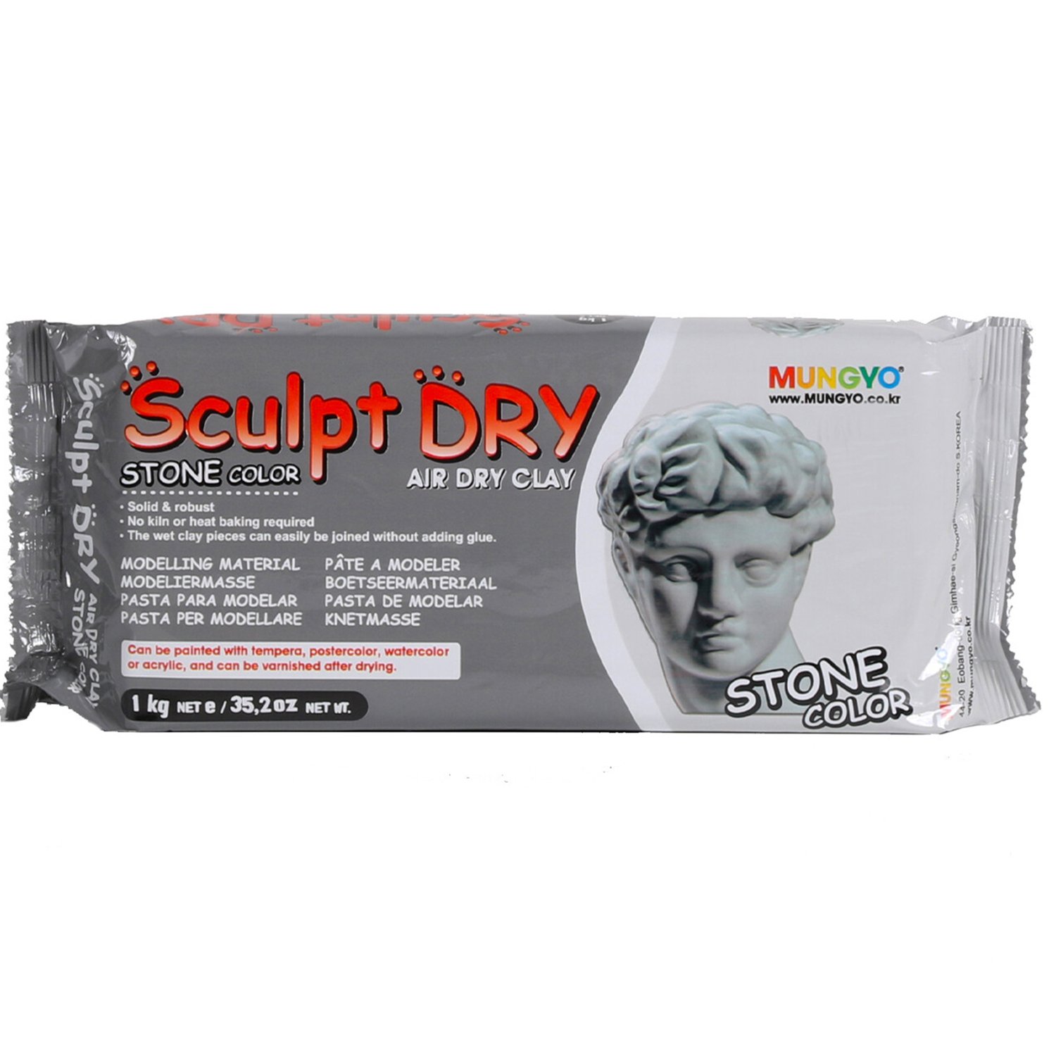 MUNGYO Sculpt Dry Stone Air Dry Clay 1kg Image