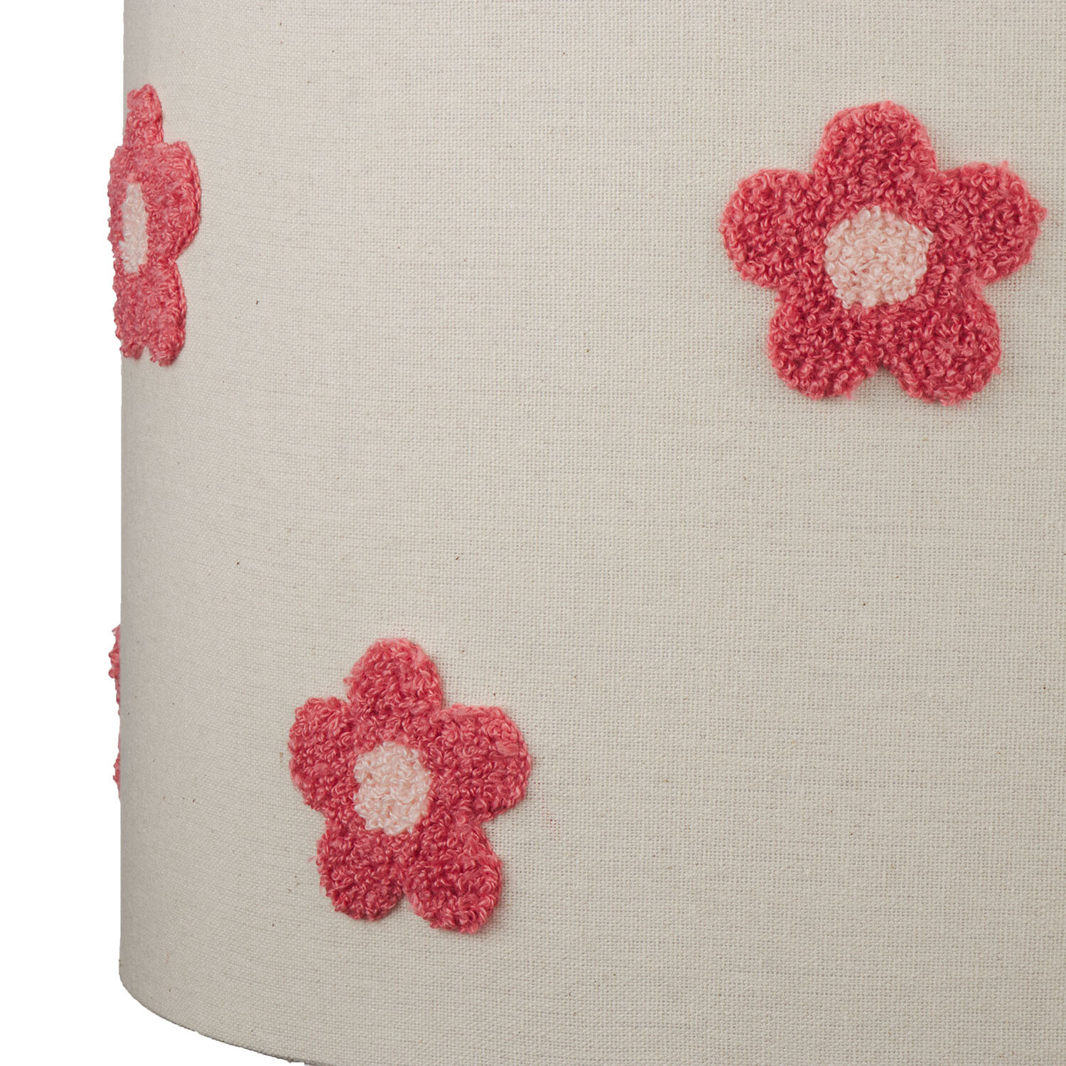 Embroidered Flower Shade - Pink Image 4