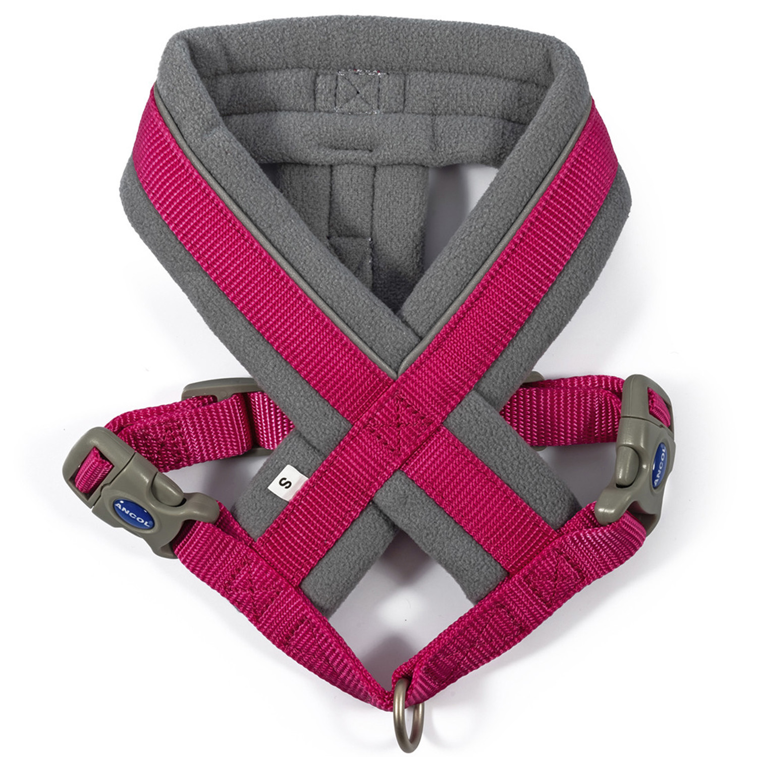 Ancol Pink Medium Padded Harness Image 1