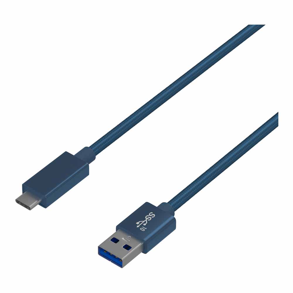 Kit Premium USB-C Cable 1m Blue Image 2