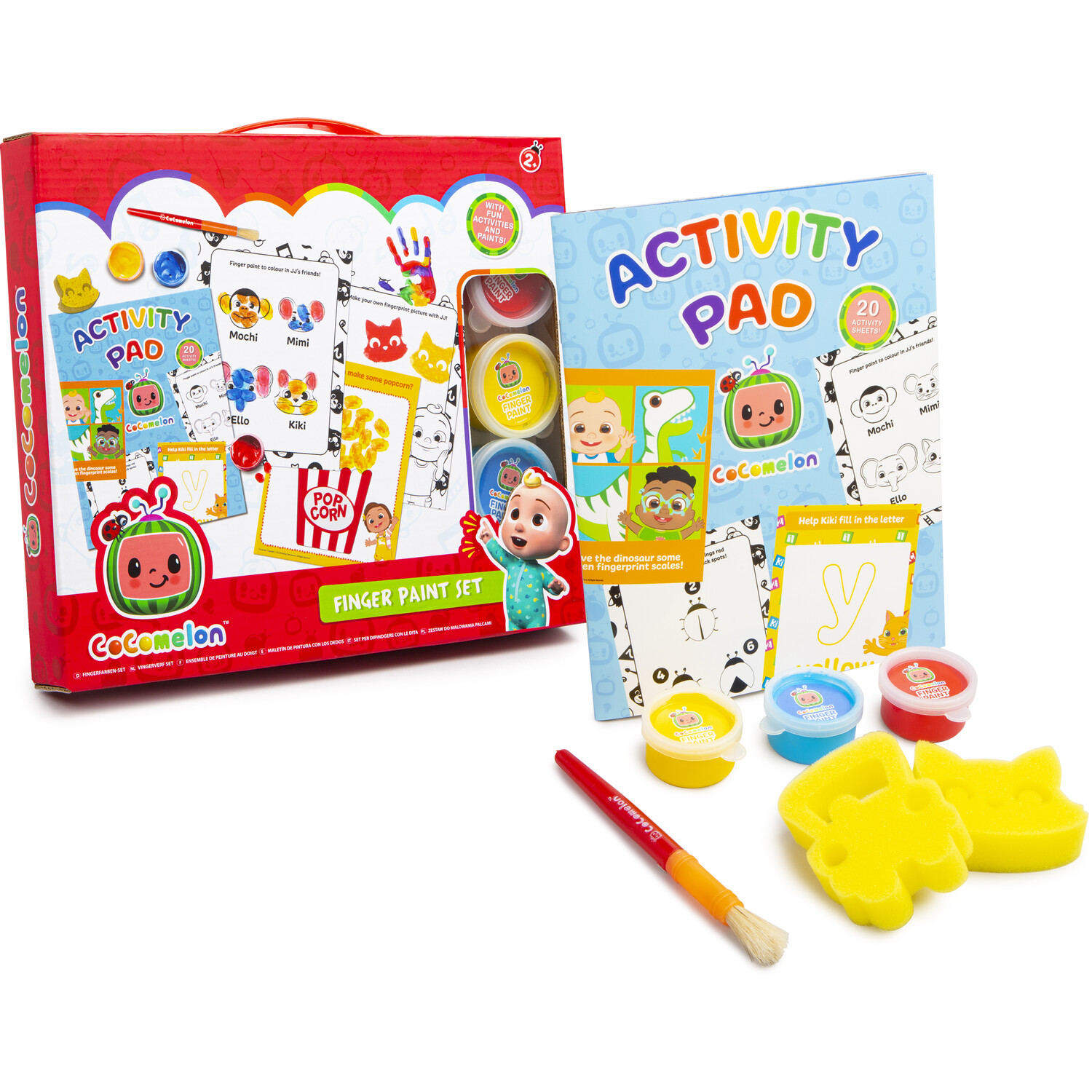 CoComelon Finger Paint Set Image