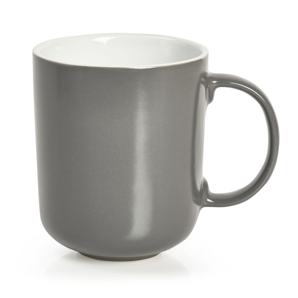 Wilko Utility Mug Grey Wilko
