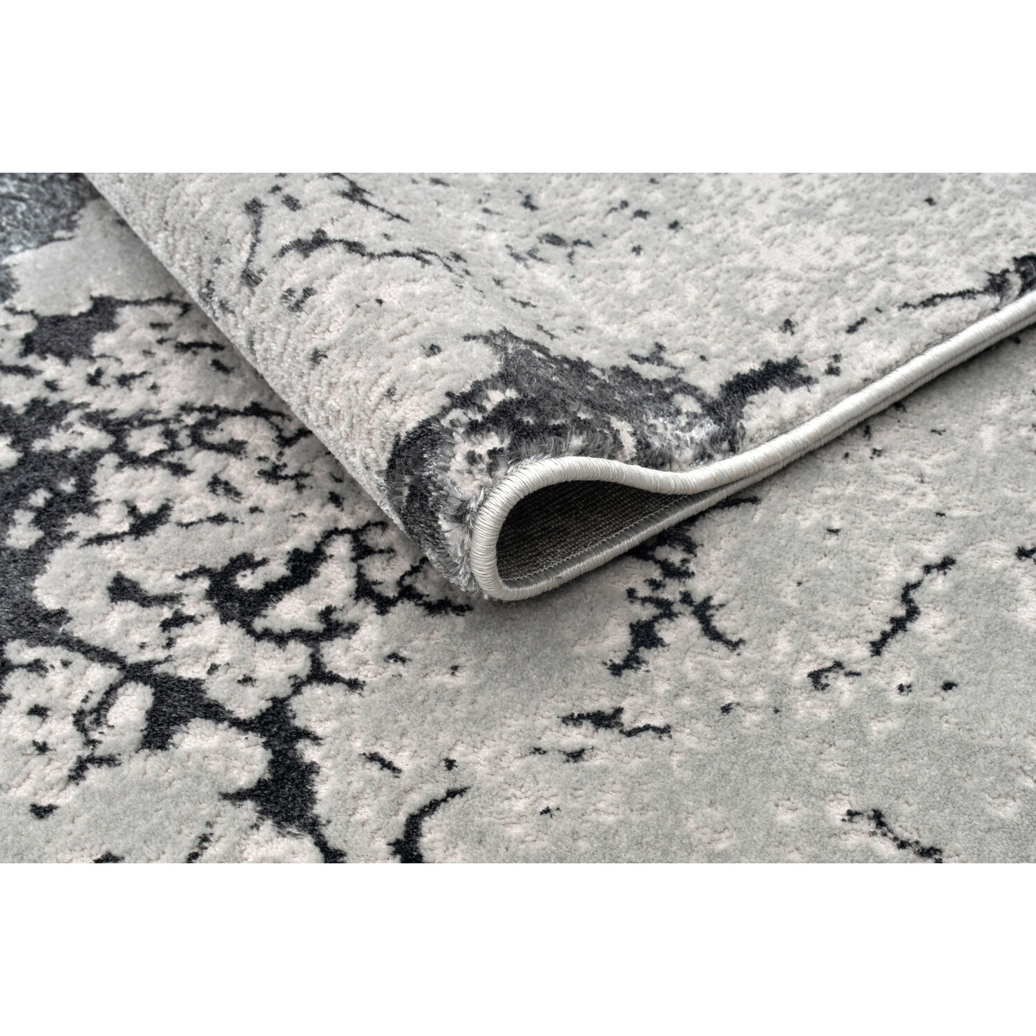 New York Woven Rug Grey 160cm Image 3