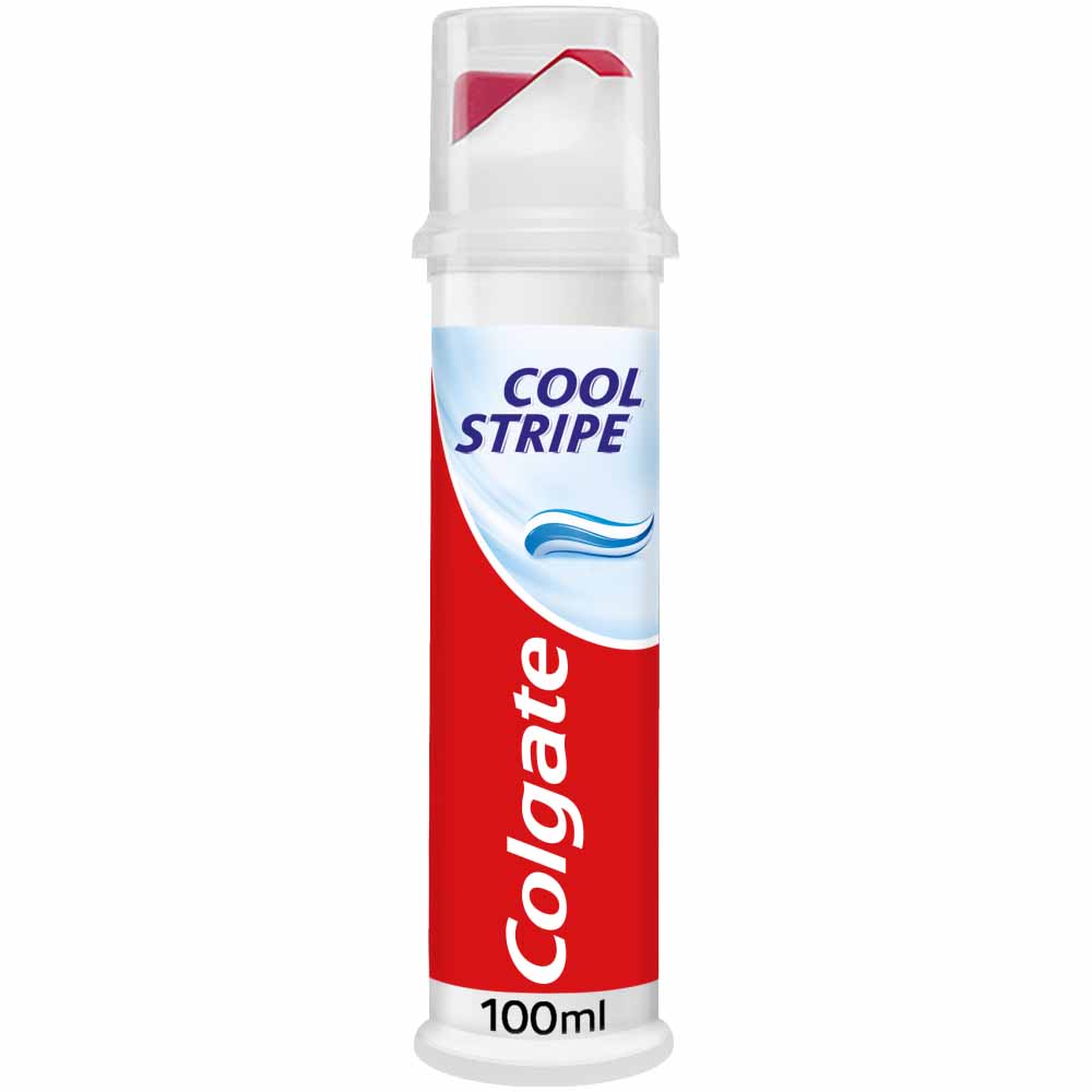 Colgate Cool Stripe Toothpaste Pump 100ml Image 1