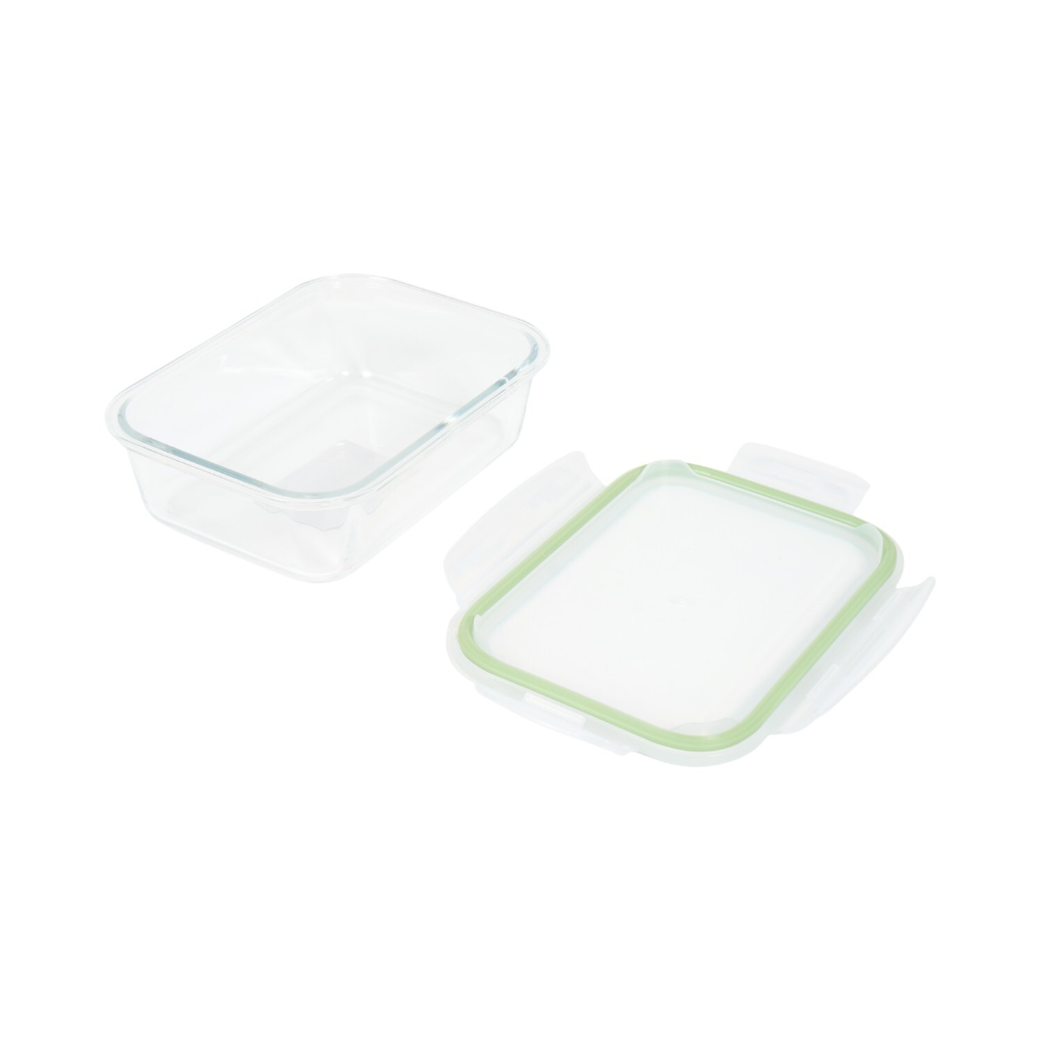 Rectangle Food Storage Container Clear Large Image 3