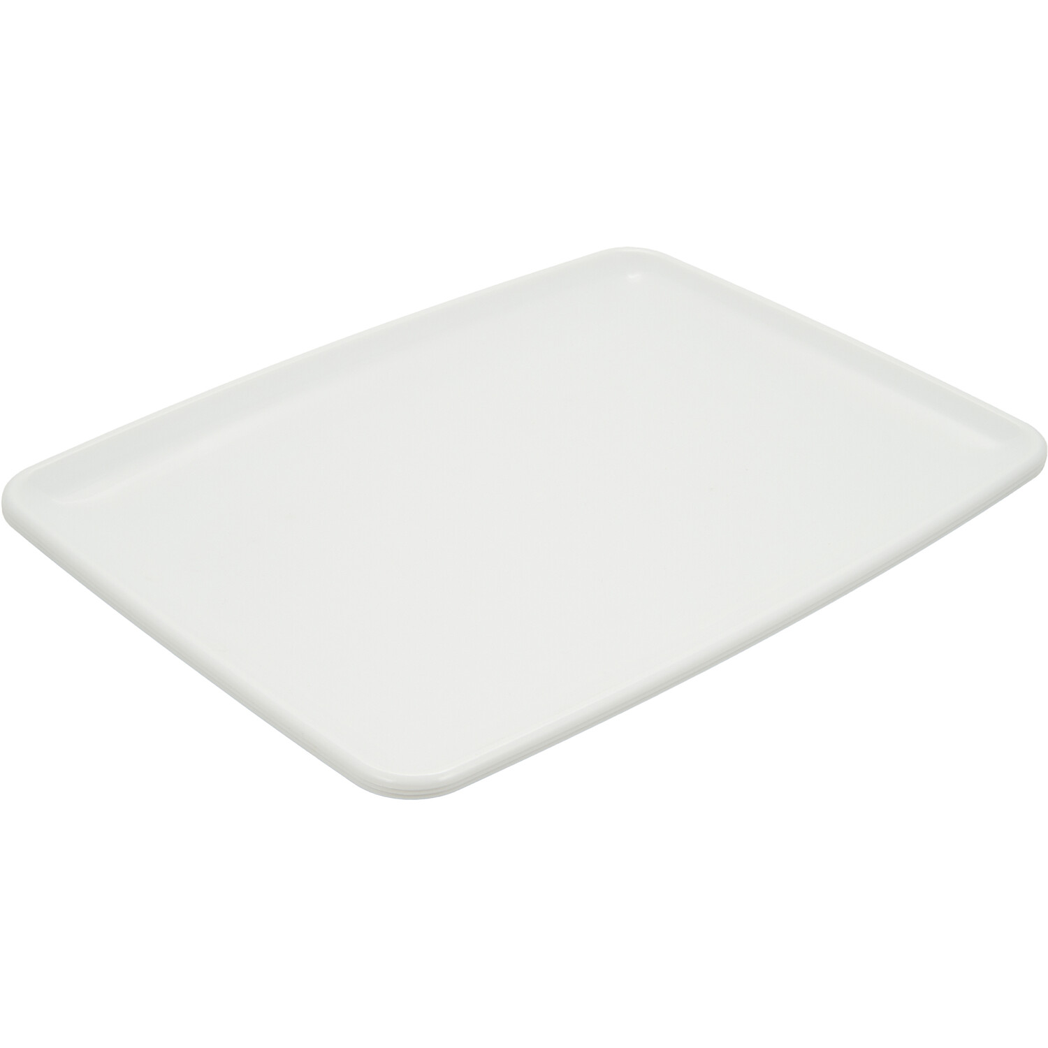 Pack of 3 Rectangular Serving Platters - White Image 5