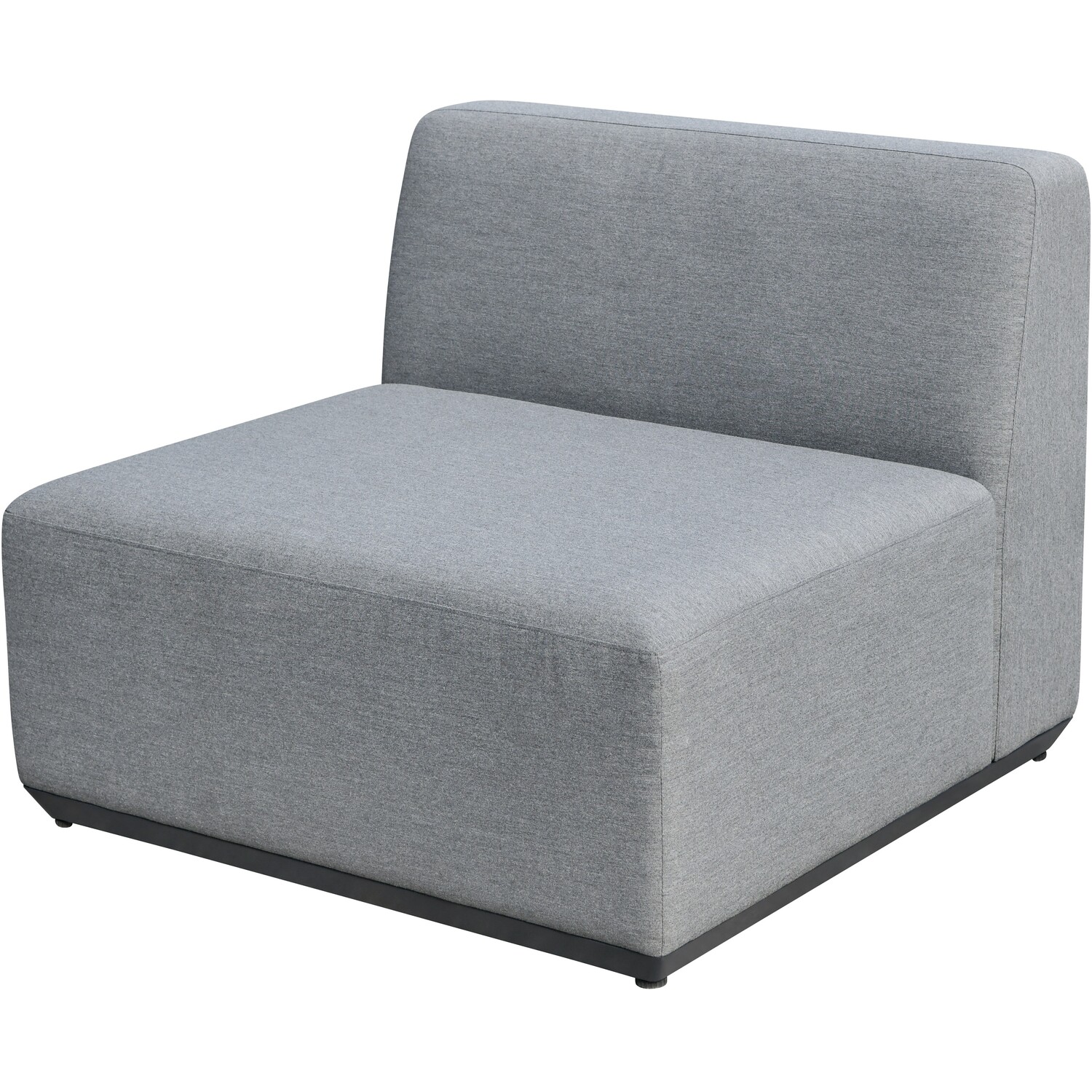 Malay Deluxe Cadiz 4 Seater Grey Sofa Lounge Set Image 4