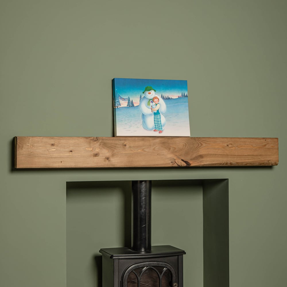 Samuel Alexander Snowman Snowdog and Billy Canvas Colour Change Wall Art 30 x 40cm Image 7