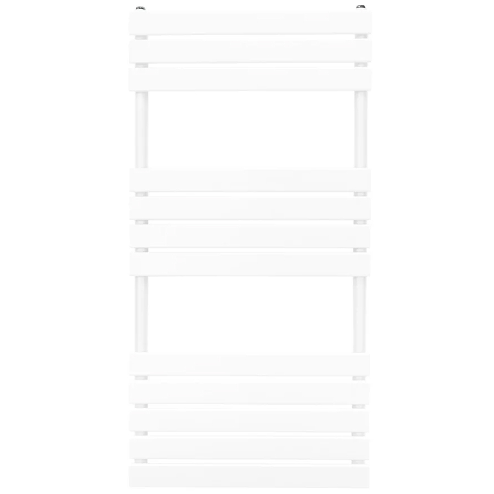Monster Shop 2461BTU White Flat Panel Towel Radiator 1200 x 600mm Image 1