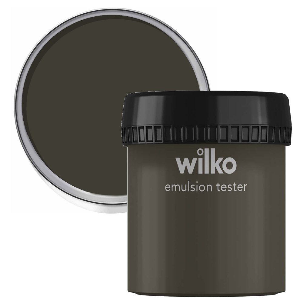 Wilko Cocoa Bean Emulsion Paint Tester Pot 75ml Wilko