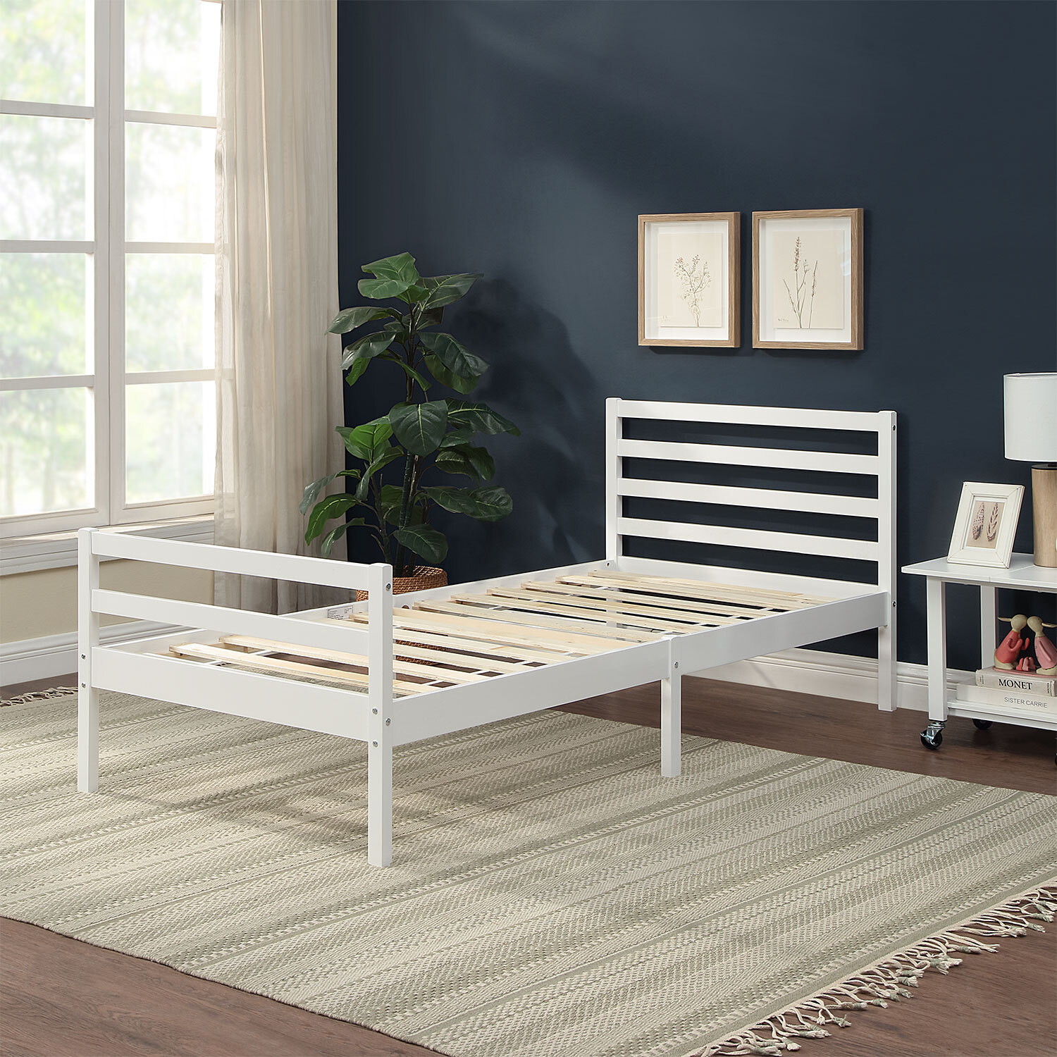 Atlas Single Bed - White Image 5