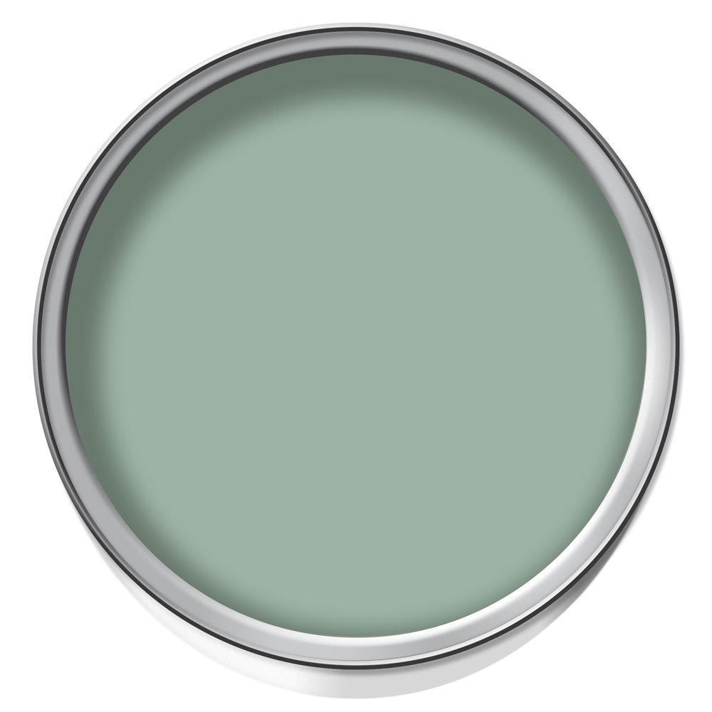 Wilko Garden Colour Sea Green Exterior Paint 2.5L Wilko