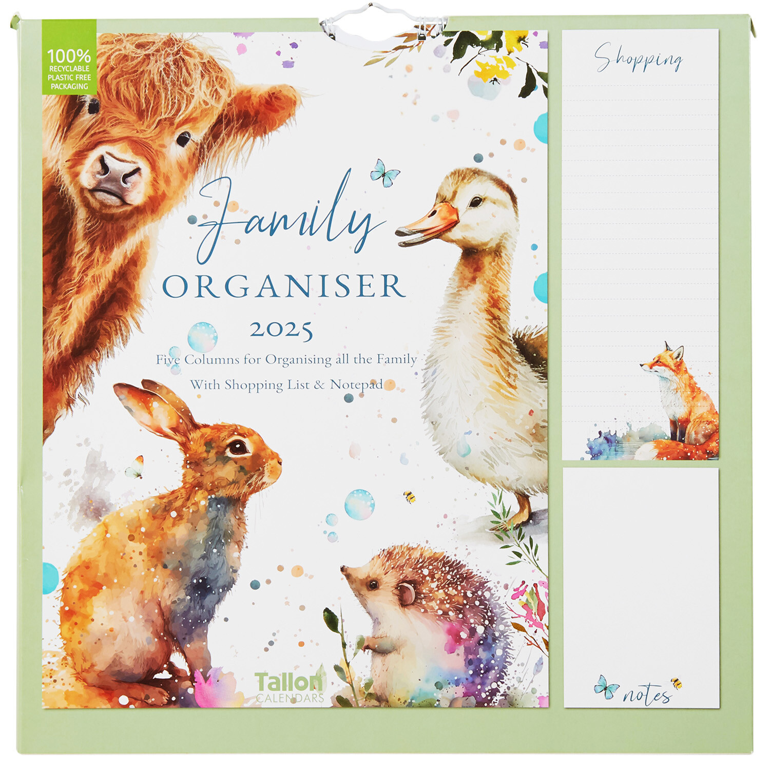 2025 Family Illustrated Organiser - Multicolour Image 1