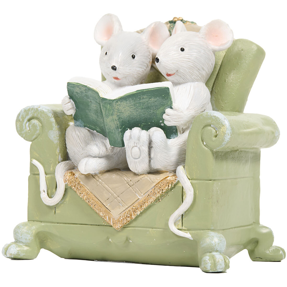 Cosy Tales Christmas Mice Ornament Image 4