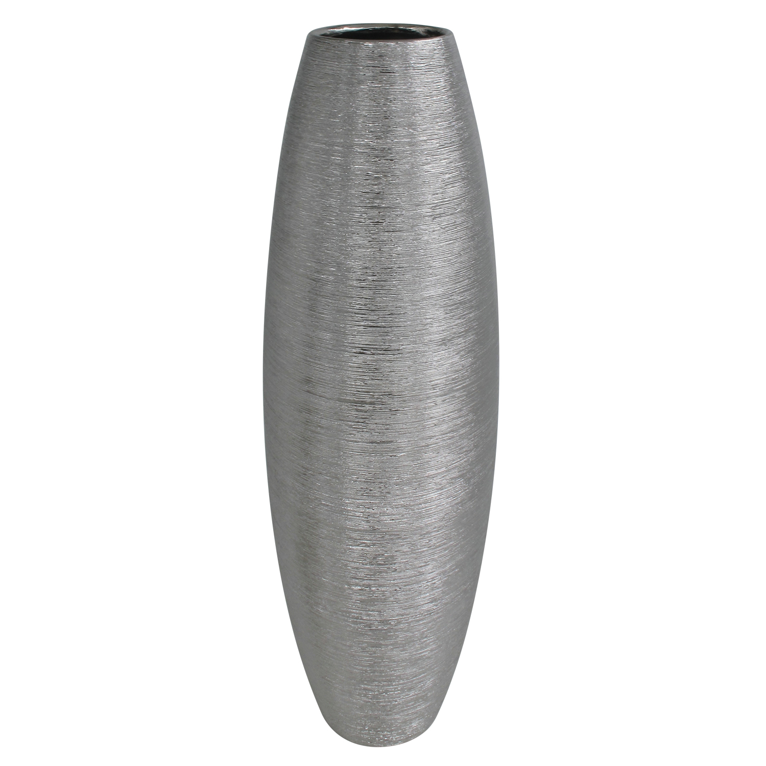 Silver Textured Shimmer Vase Image