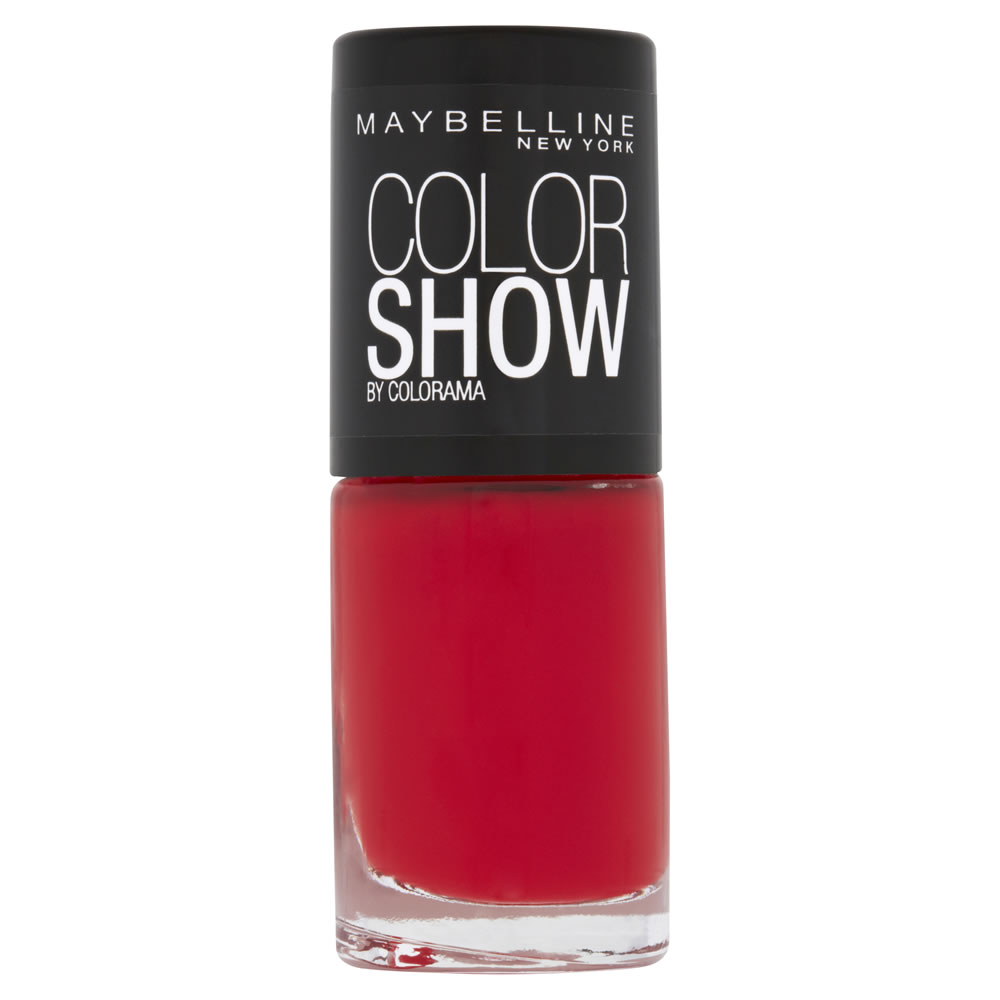 Maybelline Color Show Nail Polish Power Red 349 7ml Image