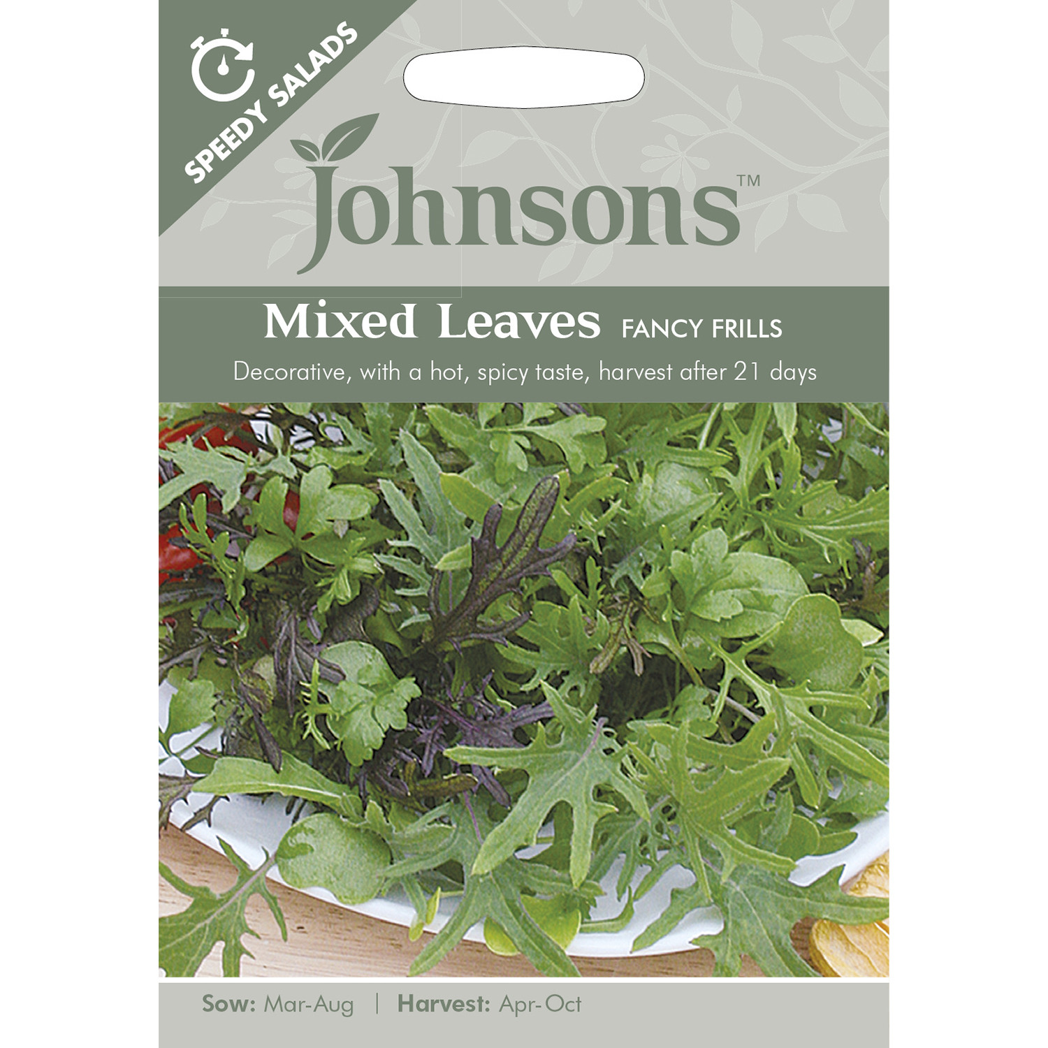 Johnsons Pack of Fancy Frills Mixed Leaves Image 1