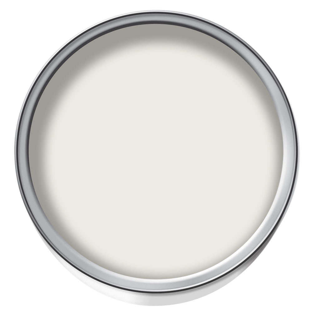 Dulux Blossom White Silk Emulsion Paint 2.5L Image 2