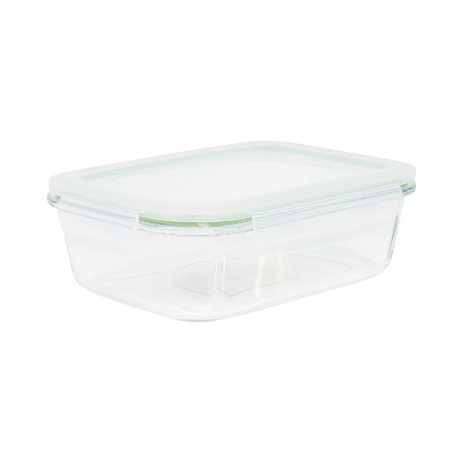 Rectangle Food Storage Container Clear Large Image 1