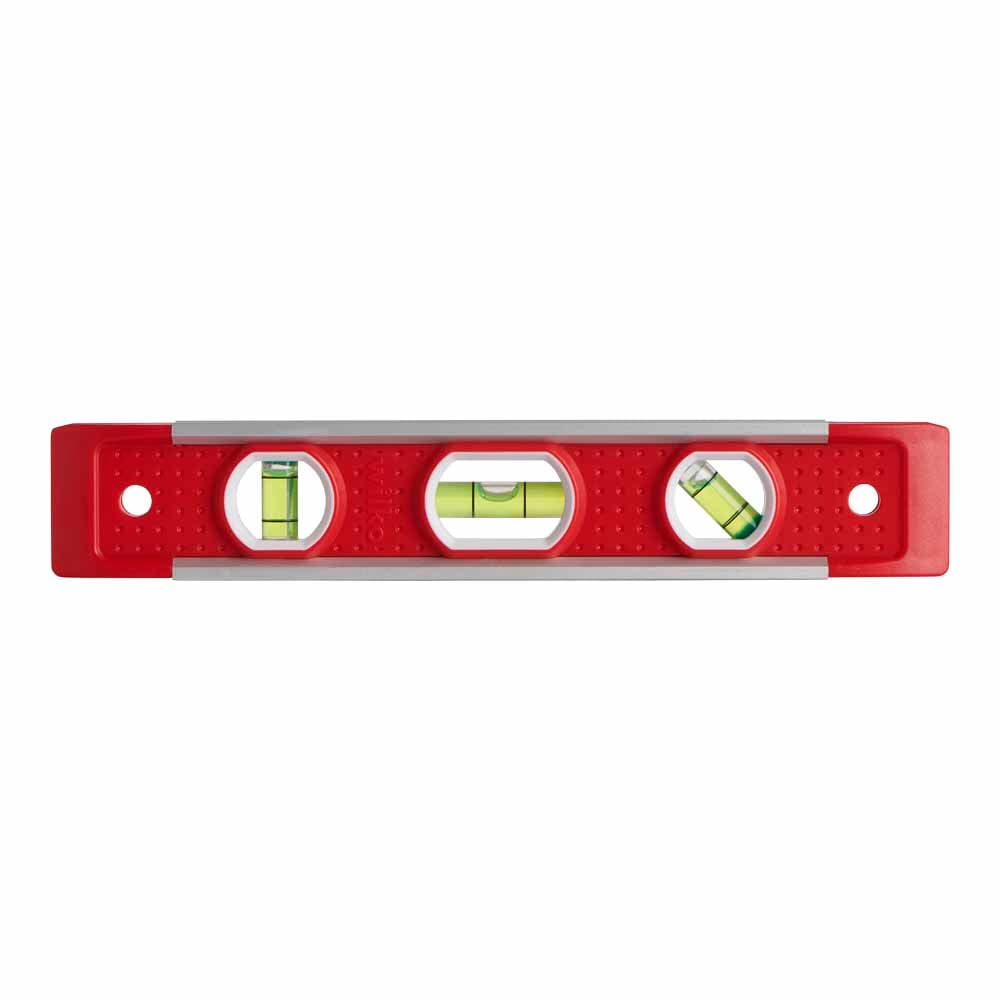 Wilko Aluminium Frame Spirit Level 9in (23cm) Image