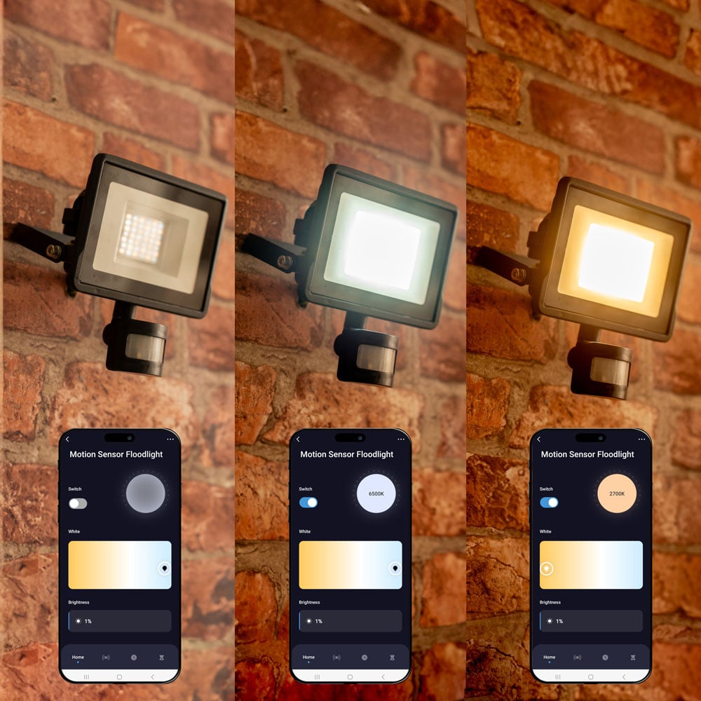 ValueLights IP44 Smart App-Controlled 20W Floodlight Image 4