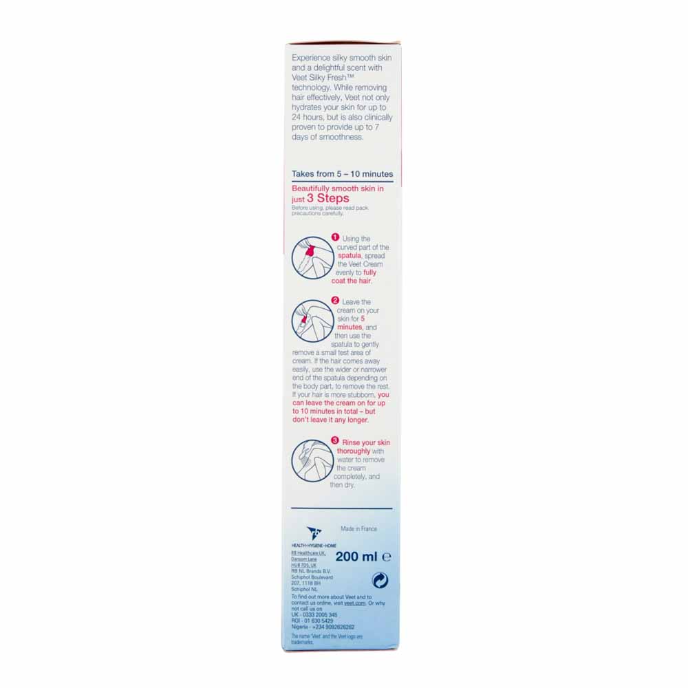 Veet Hair Removal Cream for Sensitive Skin 200ml Image 3