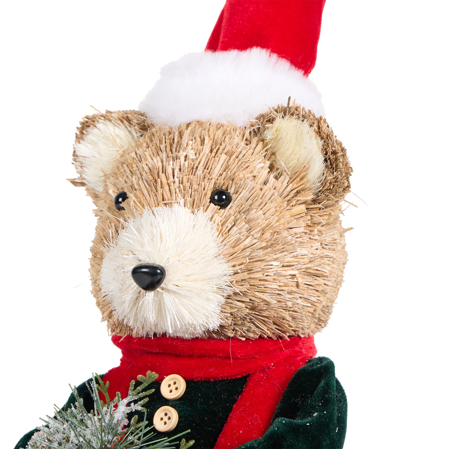 Christmas Bear Standing Decoration Multicolour Image 4
