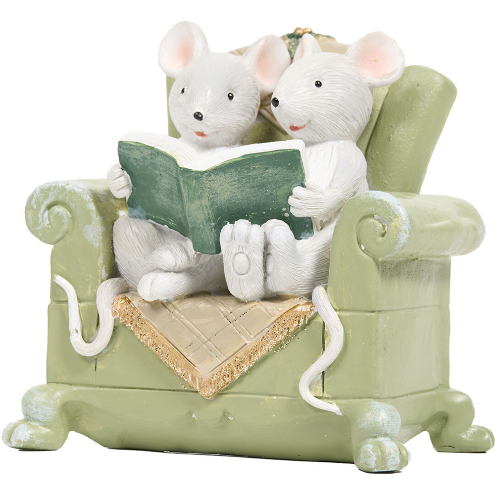 Cosy Tales Christmas Mice Ornament Image 2