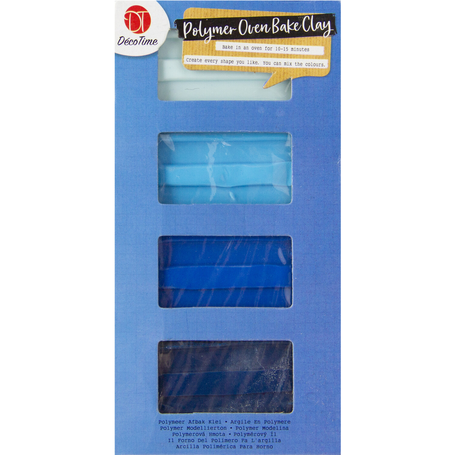 Single Deco Time Polymer Oven Bake Clay Set in Assorted styles Image 2