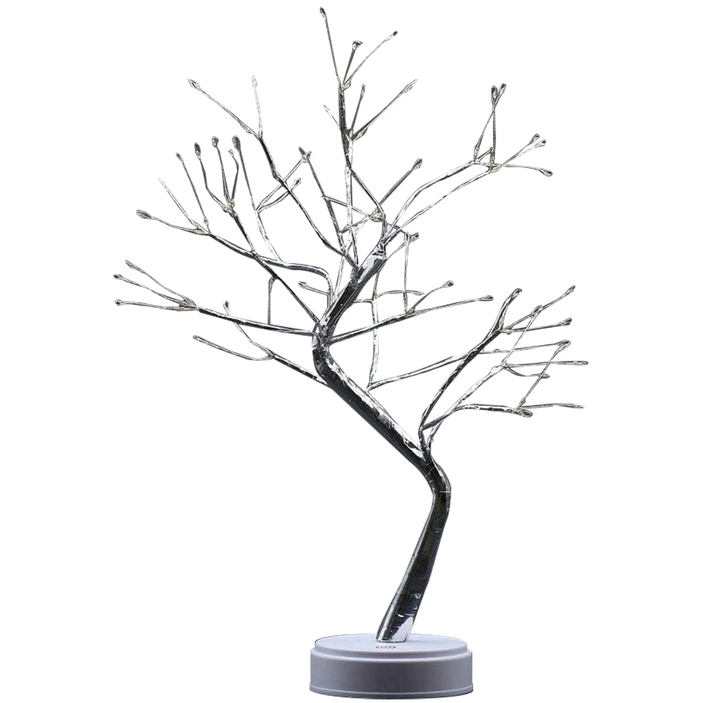 Shatchi Cool White LED Birch Twig Tree Lamp Image 2