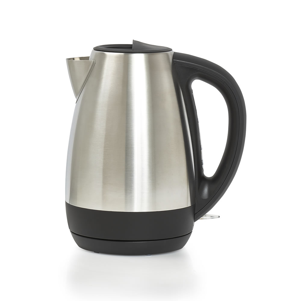 Wilko Stainless Steel 1.7L Kettle Image