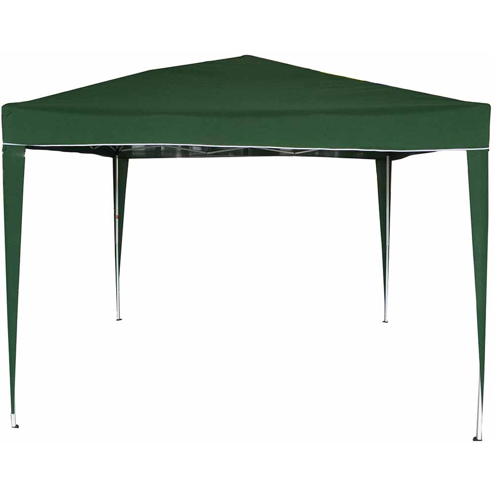 Charles Bentley 3 x 3m Green Pop Up Gazebo Image 2