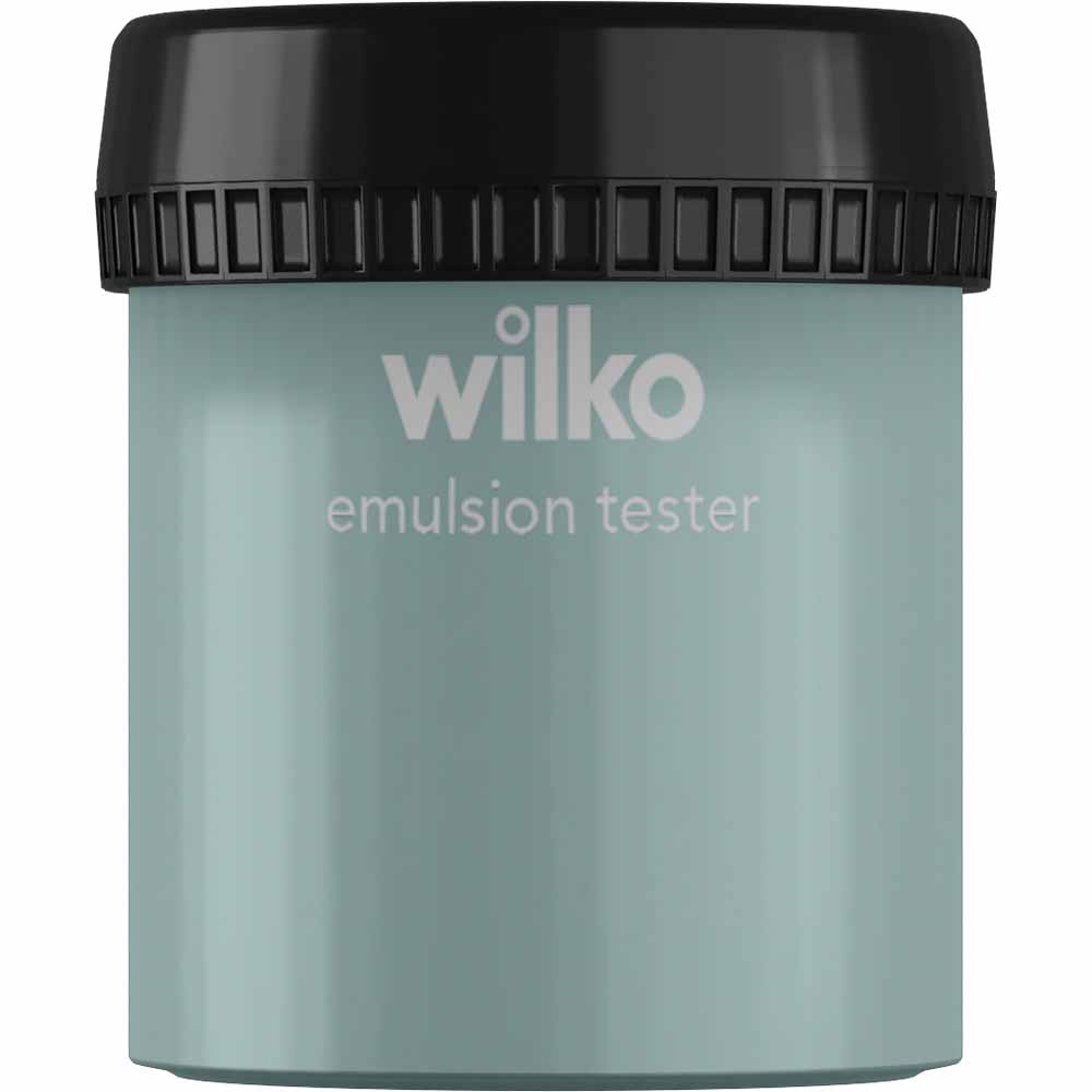 Wilko Dark Duck Egg Emulsion Paint Tester Pot 75ml Image 1