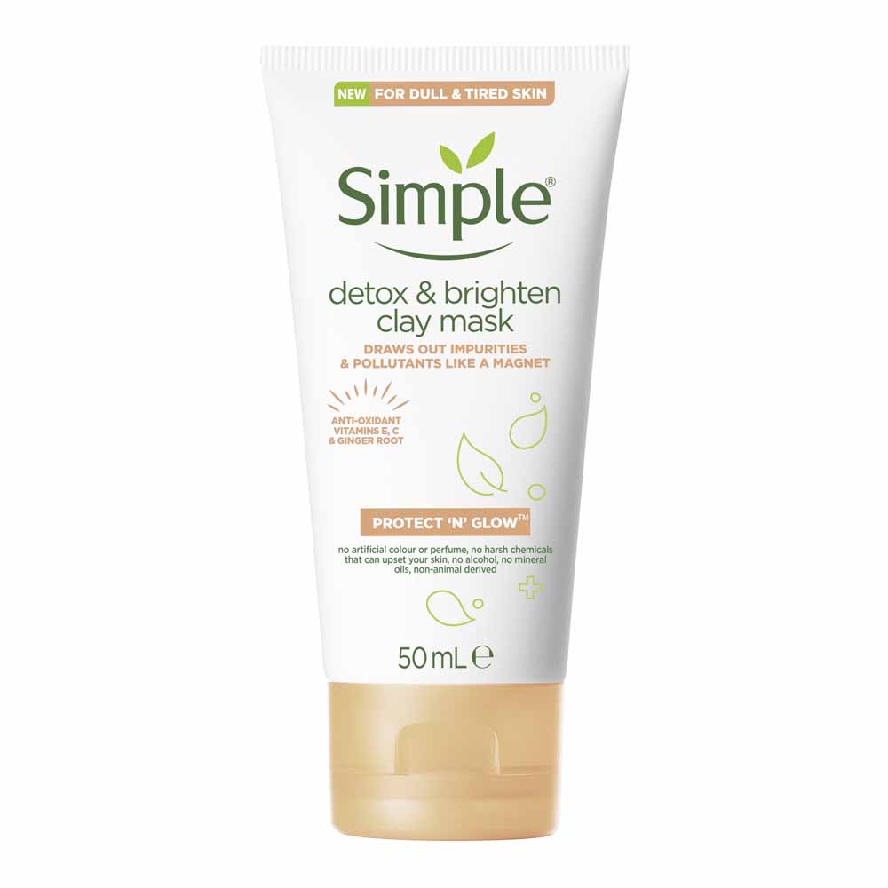 Simple Face Wash Detox & Bright 150ml Image 2
