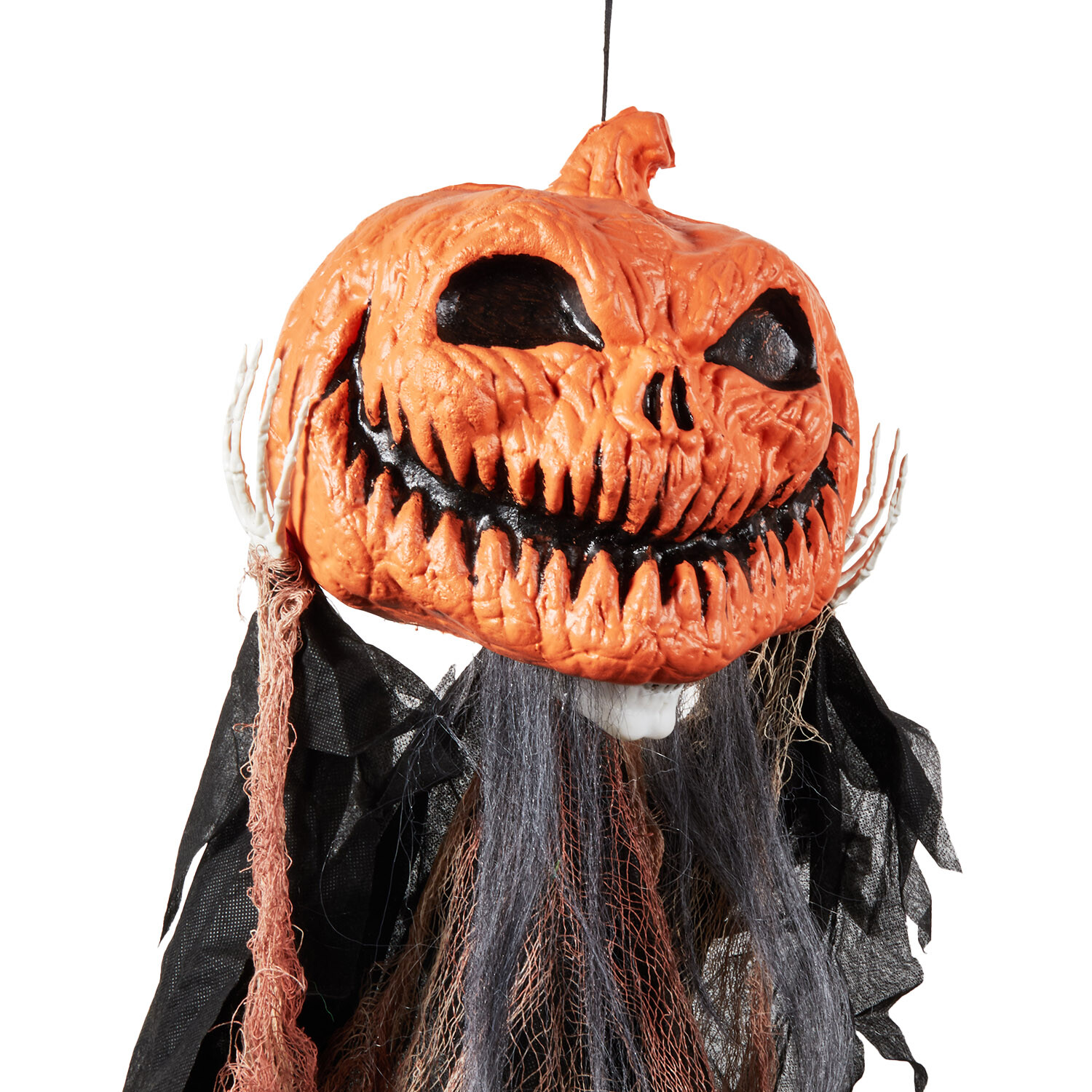 Peek-a-Boo Skeleton Pumpkin Multicolour Image 3