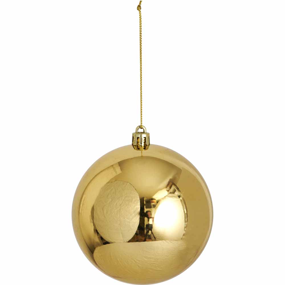 Wilko Luxe Christmas Baubles 7 Pack Image 3