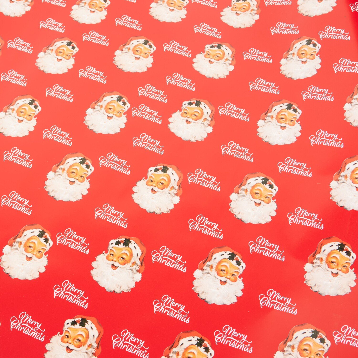Retro Santa Gift Wrap Image 3