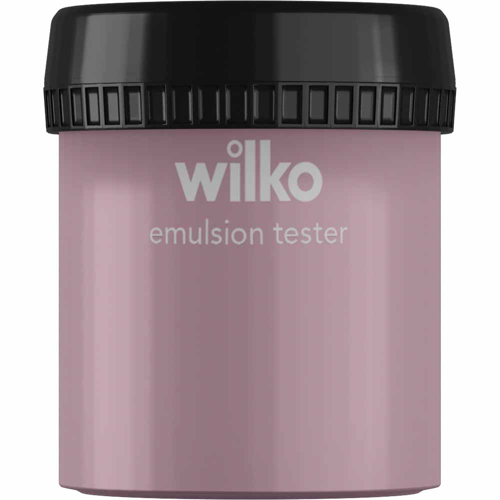 Wilko Wild Orchid Emulsion Paint Tester Pot 75ml Image 1