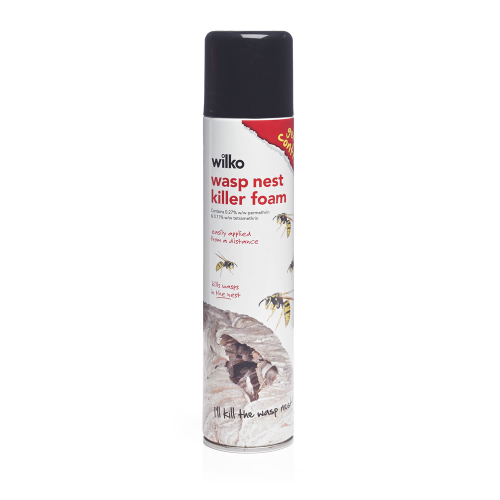 Wilko Wasp Nest Destroyer Foam 300ml Image