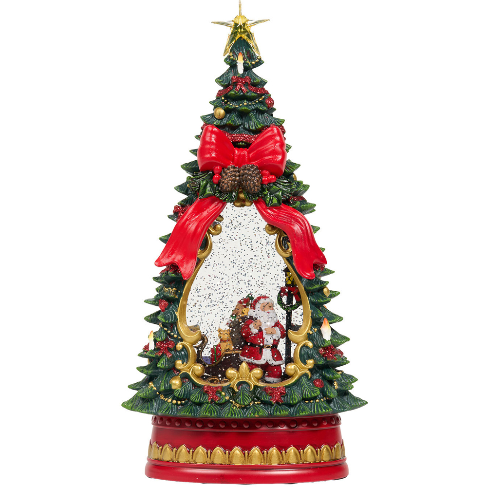 Traditional Tree Glitter Spinner Image 7