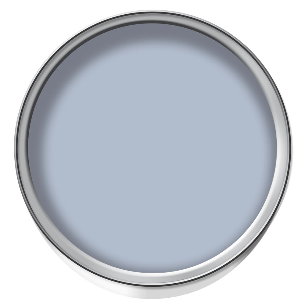 Wilko Durable Teacup Blue Matt Emulsion Paint 2.5L Image 2