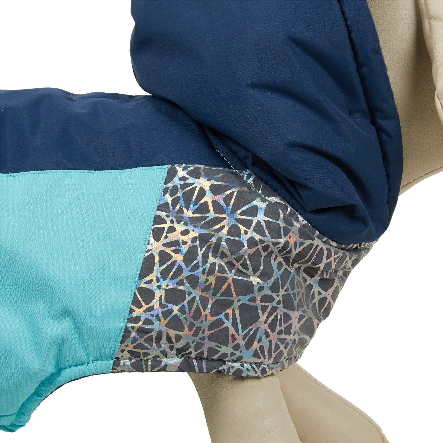 Maritime Dog Coat - Ocean / Small Image 2